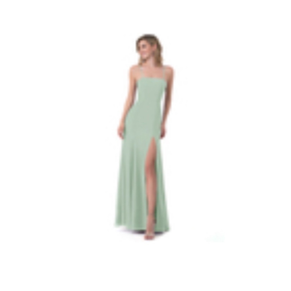 Azazie bridesmaids dress agave color size A4